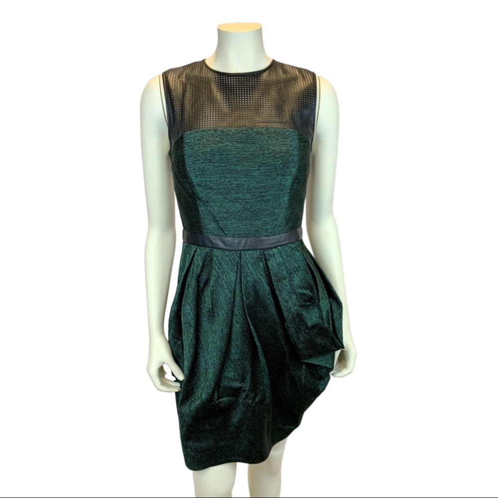 Jason Wu Silk and Leather Cocktail / Special Occasion Dress
